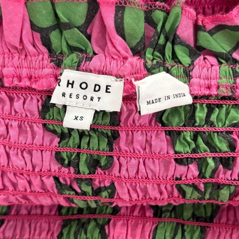 Rhode Eva Maxi Dress XS Pink - Picture 7 of 7